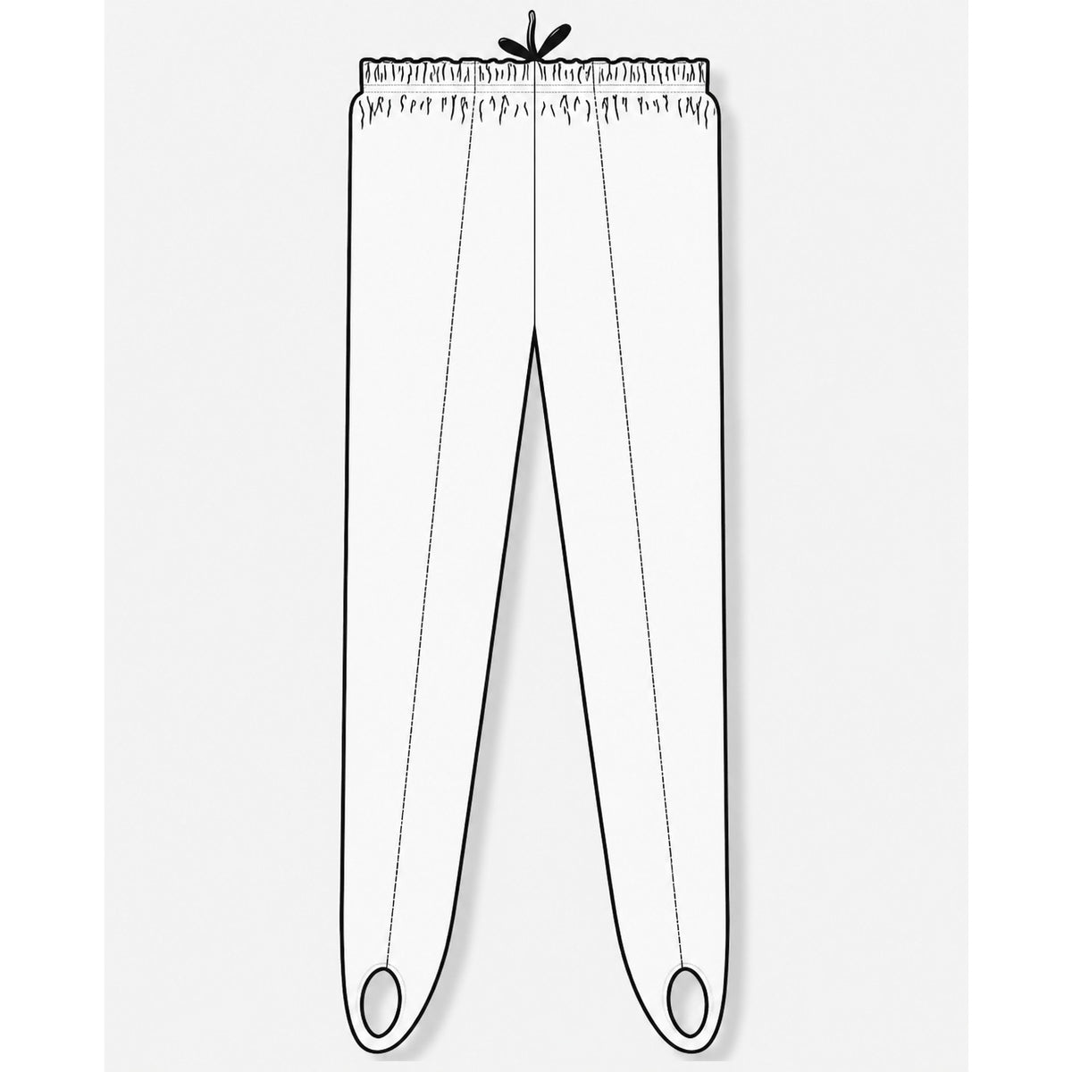 Turnhose für Herren Weiß