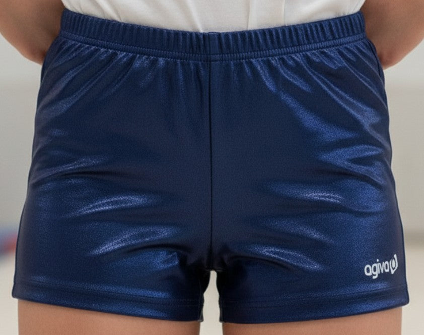 Artikel Marineblau mit Metallic-Glanz