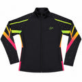 Trainingsjacke Schwarz-Orange