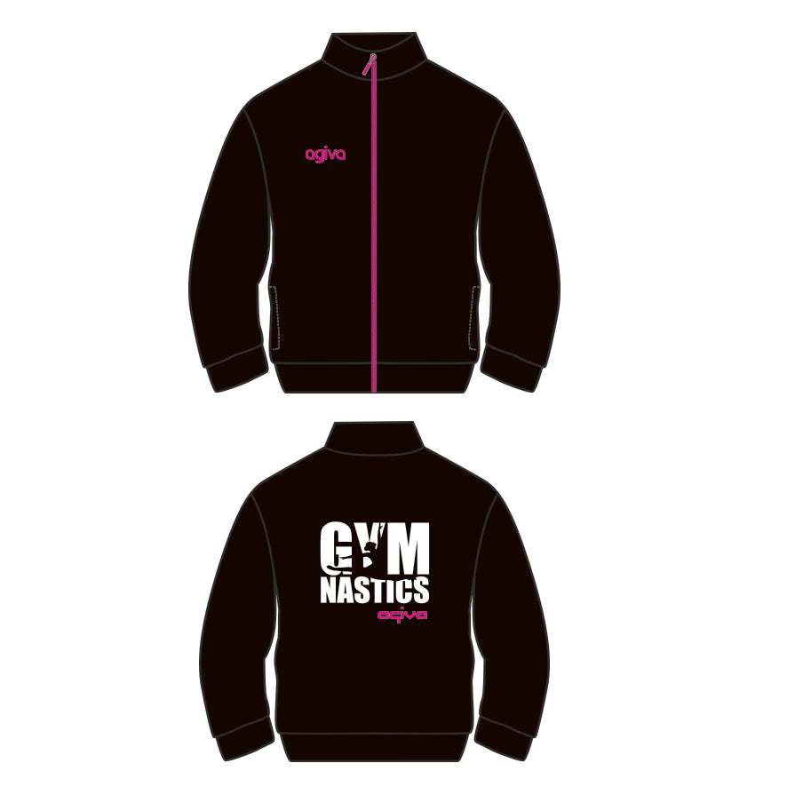 Trainingsjacke Schwarz