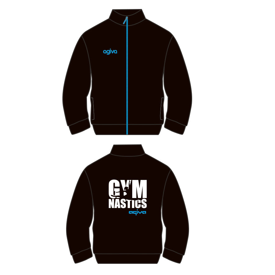 Trainingsjacke Schwarz