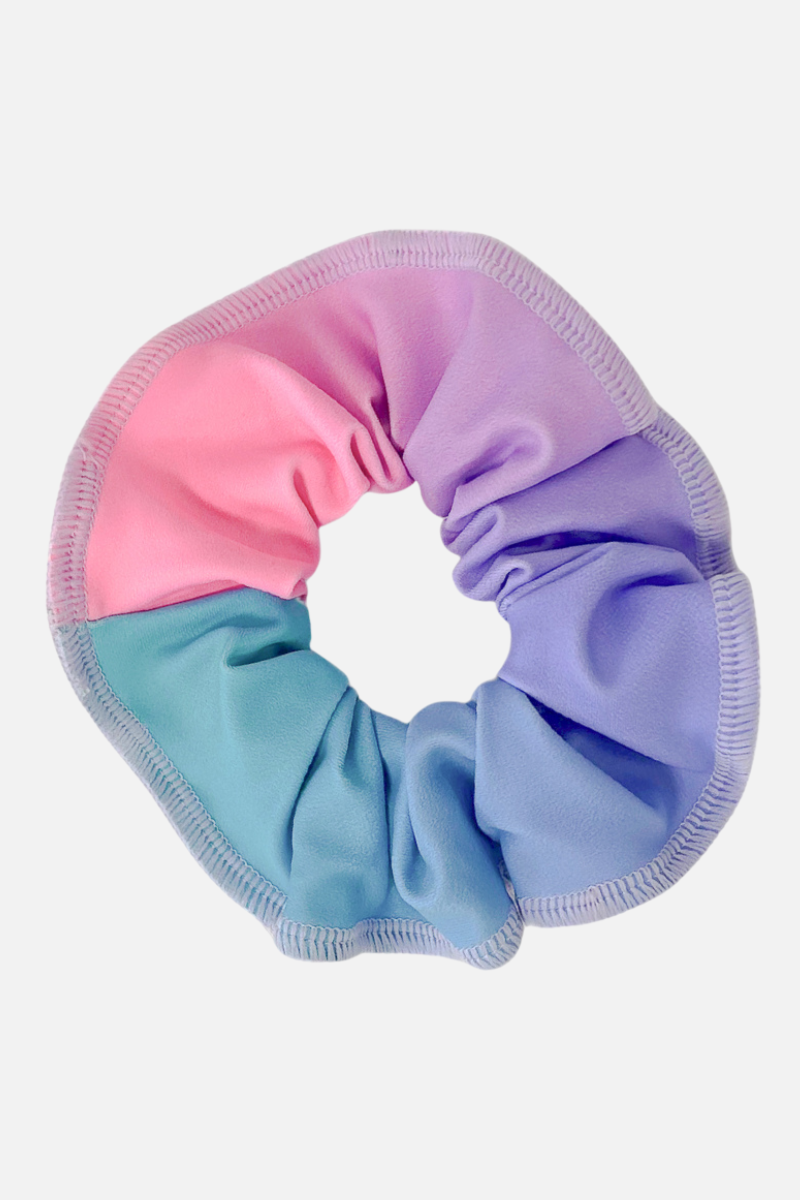 Ombre Scrunchie in Kaugummi- und Minzfarben