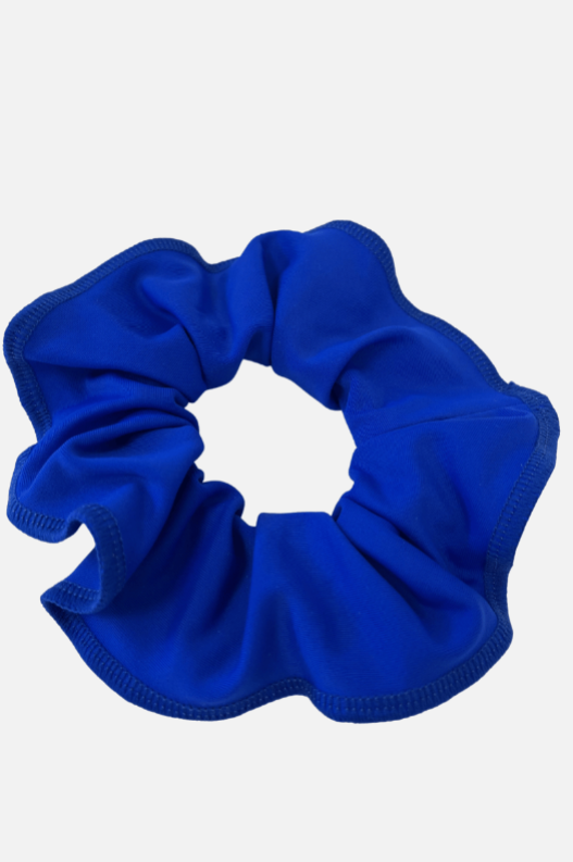 Royal Blue Lycra-Haargummi
