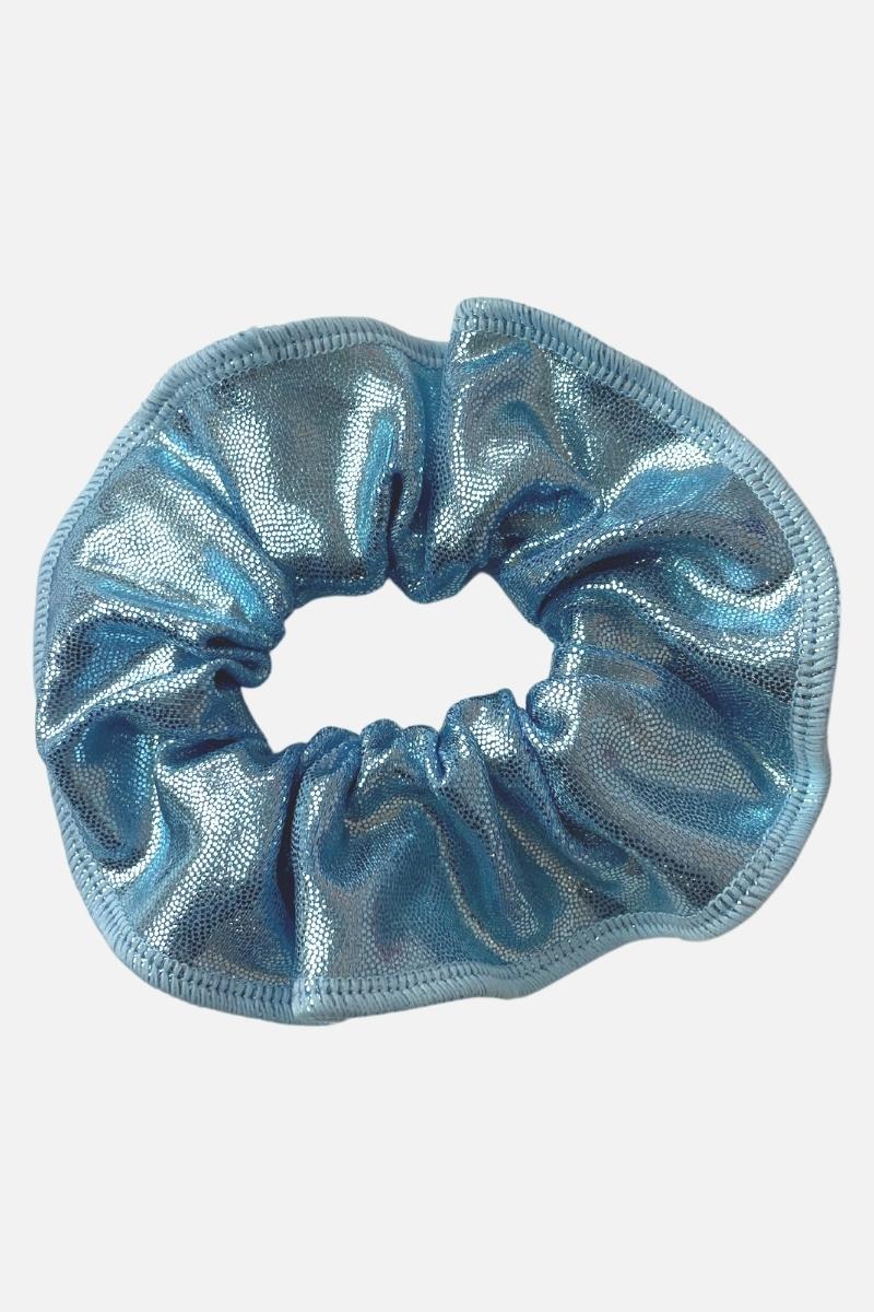 Babyblaue Haargummi