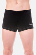 Shorts Schwarz aus Samt von Quatro